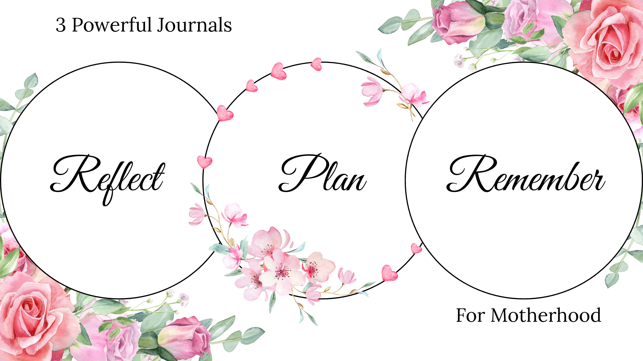 3 Powerful Journals to Help Moms Reflect, Plan, and Remember.